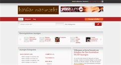 Desktop Screenshot of kaviarnatursekt.com